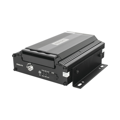 DVR Móvil / Multiplataforma / 4 Canales AHD 2 Megapixel / Almacenamiento en HDD / H.265 / Chip IA Embebido / Soporta 4G / WiFi / GPS - Toer
