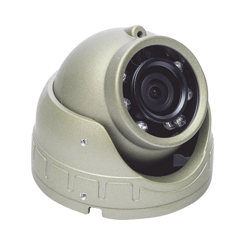 XMRDOME1080 Cámara Mini Domo AHD 2 Megapixel / Lente 2.8 mm / 3 mts IR / Micrfono Integrado / Uso en Interior / Compatible con DVR´s Moviles Streamax / Conector Tipo Aviación