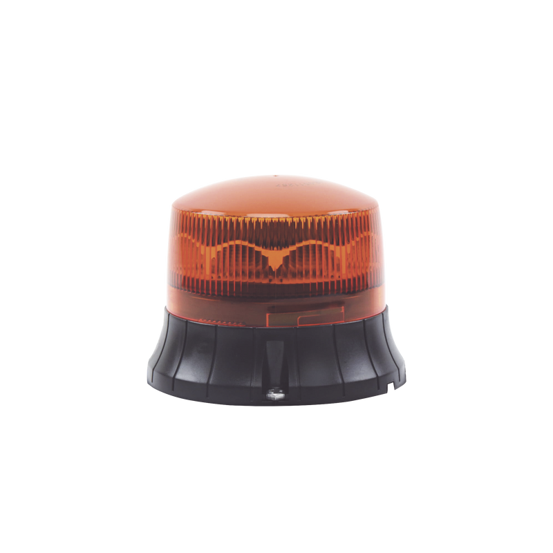 XP-1535-A Burbuja LED giratoria de color ámbar, 9 LEDs, montaje permanente