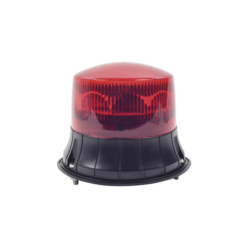 XP-1535-R Burbuja LED giratoria color rojo, 9 LEDs, montaje permanente