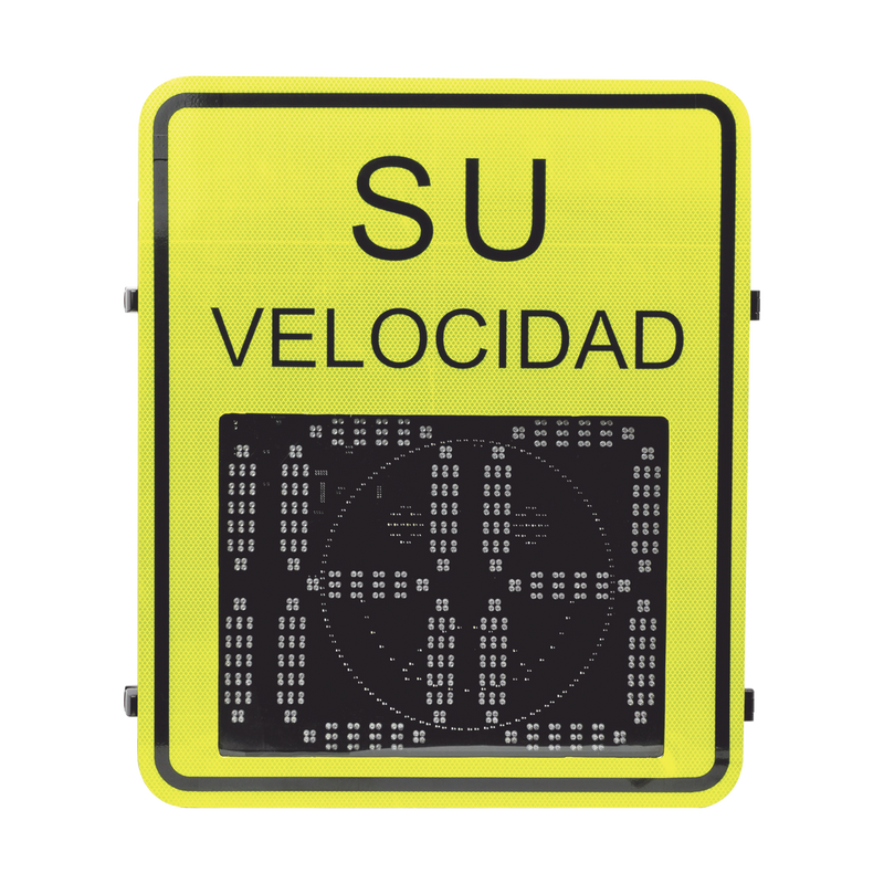 XRADAR-IP Radar Medidor de Velocidad de 3 Dígitos / Doble salida de Relevador / Tarjeta Micro SD / Puerto de red TCP IP / Detección de Exceso de Velocidad / Integración  con Cámara.