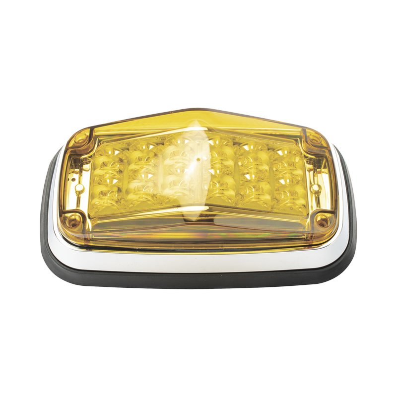 XT1885A Luz de advertencia 8 X 4, Color Ámbar, IP67, SAE,  Ideal para Ambulancias