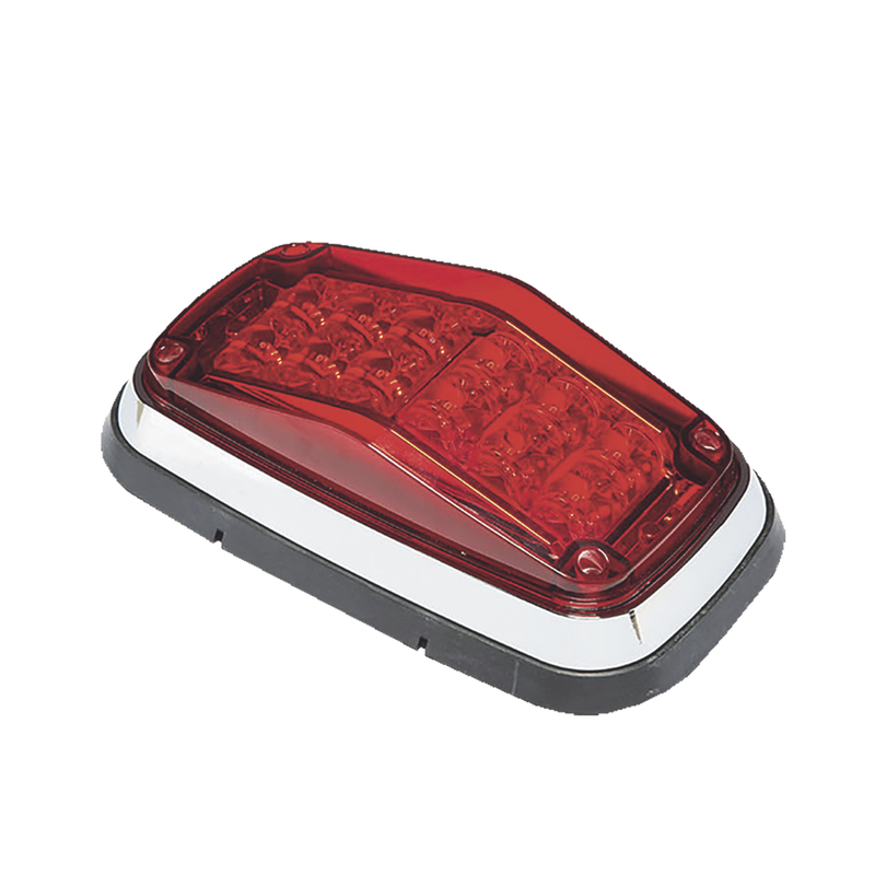 XT1885R Luz de advertencia 8 X 4, Color Rojo, IP67, SAE, Ideal para Ambulancias