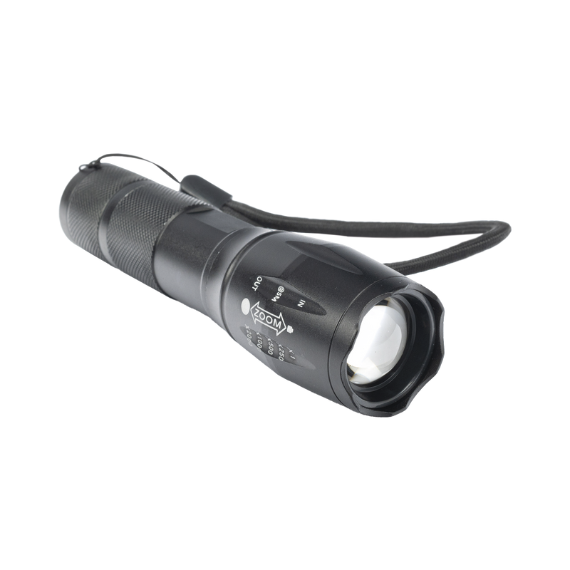 XT61 Linterna LED de Aluminio, 600 Lúmenes, IPX4, Resistente al Agua