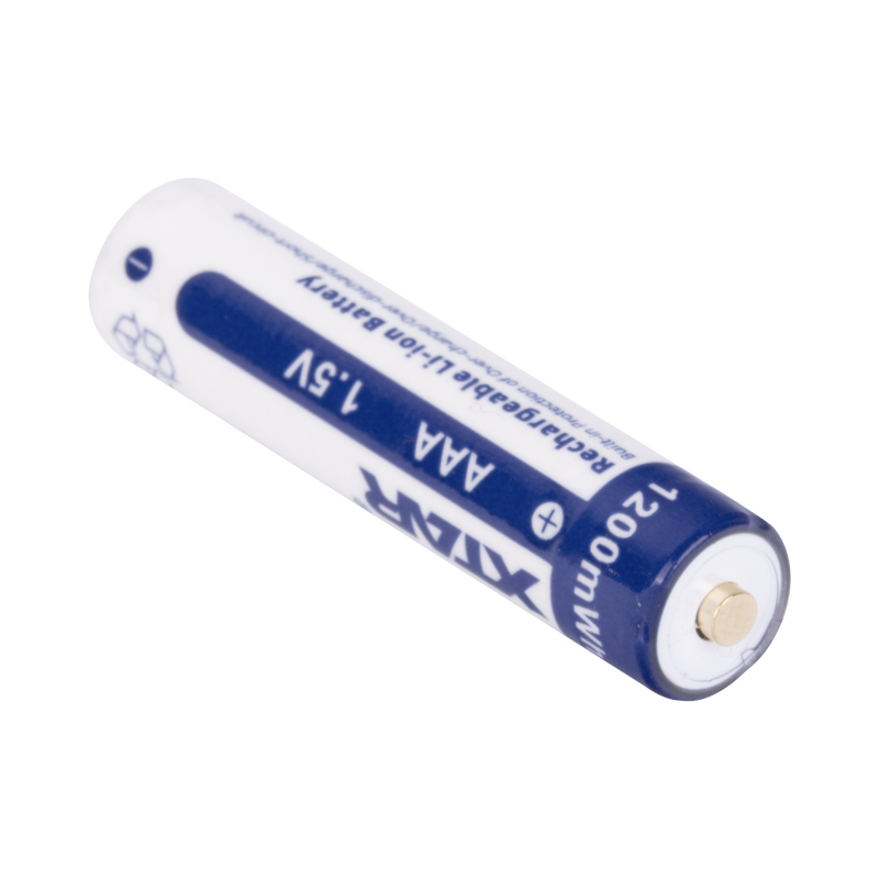 XTAR-AAA-LI-ION Batería XTAR AAA Li-Ion Recargable compatible con cargador  XTAR-BC4 (no incluido)