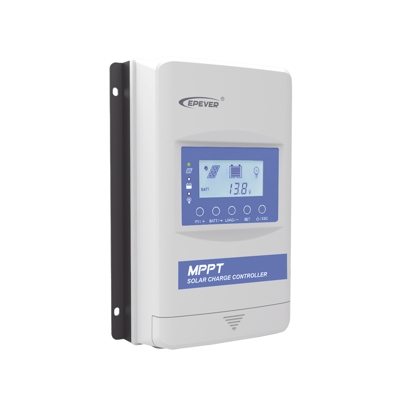 XTRA-4210-N Controlador Solar MPPT 40A 12/24V, Máximo Voltaje de Circuito Abierto Voc 100Vcc, Configurable para Baterías de Litio
