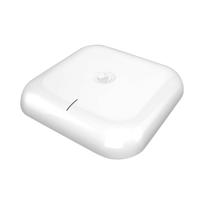 Punto de Acceso Empresarial XV3-8 Wi-Fi 6 para Interior / 5 Radios Definidos por Software (SDR) / Hasta 1,024 Clientes / Gestión desde la Nube cnMaestro / Montaje en Techo o Plafón - Toer