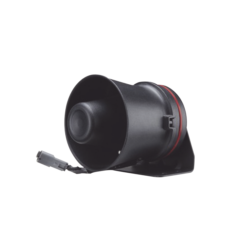 XYD100H Bocina de uso Rudo para Motocicleta de 100 W, Alto Rendimiento y Base en Aluminio, 8 Ohm de Impedancia