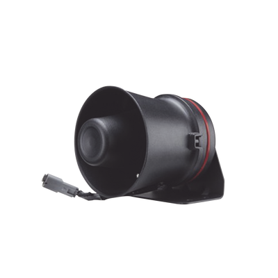 Bocina de uso Rudo para Motocicleta de 100 W, Alto Rendimiento y Base en Aluminio, 8 Ohm de Impedancia - Toer