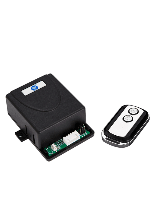 YLI WBK400112 - Modulo con relay normalmente abierto y cerrado con control remoto para apertura de puerta soporta hasta 30 controles / Alimentación a 12VDC