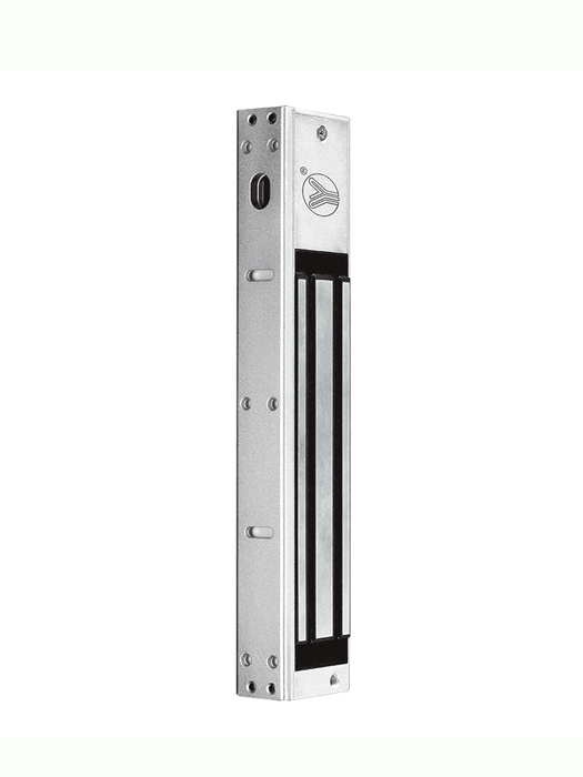 YLI YM280NLED - Cerradura Magnética con LED / Fuerza de Sujeción 280Kg /600Lb / Voltaje Dual 12v/24 VDC / Puertas de madera, vidrio, metálica