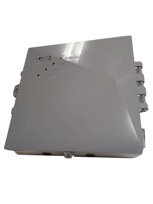 YONUSA EYM12000127NG - Energizador Modular para Cercos Eléctricos, Salida de Hasta 12,500 V, Alcance de 2,500 Metros Lineales (500 Metros en 5 Líneas), Alimentación 110/220 VAC, Compatible con Módulo WiFi, Bajo Consumo