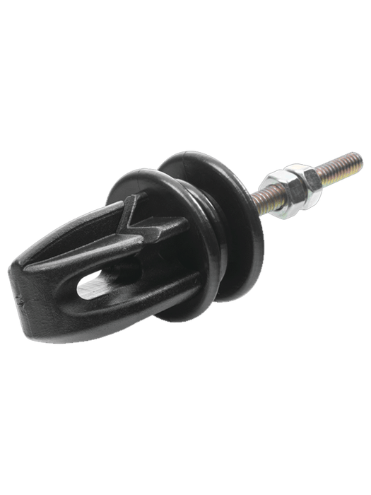 YONUSA AP401 - Aislador 3 en 1 realiza funcion de aislador Paso, esquina y tensor para cercos electricos / Resistente a la corrosión / Resistencia de tensión de 70 a 120  Kgs