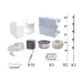 KIT ESENCIAL PARA 25Mts PERIMETRALES DE CERCO ELÉCTRICO PARA PROTECCIÓN DE ROBOS EN CASAS, NEGOCIOS, BODEGAS,ETC. - Toer
