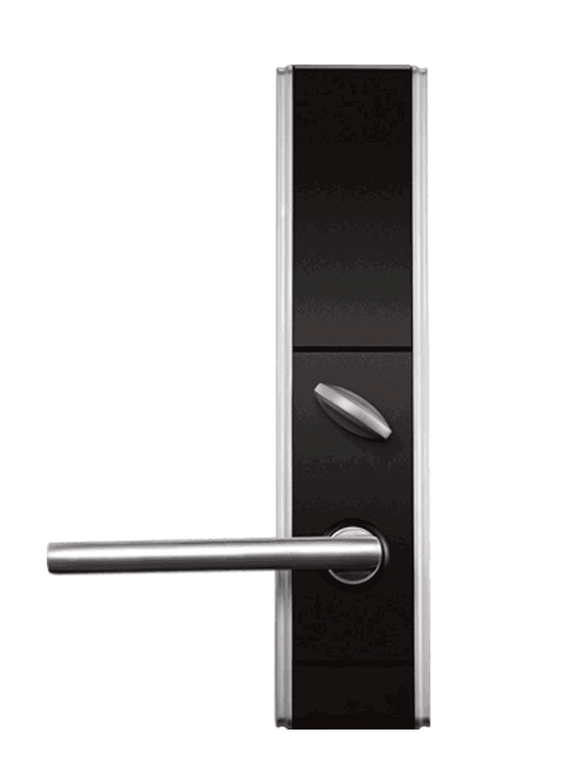 ZKTECO LH6800R- Cerradura derecha para hotel / MIFARE 13.56 Mhz / 35 a 45 mm grosor de puerta / Aleación de Zinc / 224 eventos
