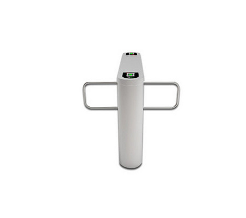ZKTECO PROENTRANCE SB02FP - Barrera Peatonal Central Bidireccional de Acero Inox / Alto Flujo / 30 personas por Min / Compatible con ZKT0920005 / Incluye 2 lectores de Huella FR1500 + panel inBio206Pro / Requiere Licencia / 01 pz en IZTACALCO