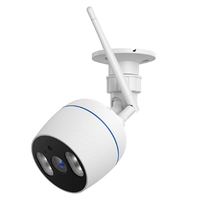NGTECO NGC501 - Cámara Bullet WiFi / 1080P / Lente 3.6mm / Visión Nocturna / Almacenamiento local y en la nube / Control Remoto / Audio Bi-direccional / Funciona con Alexa