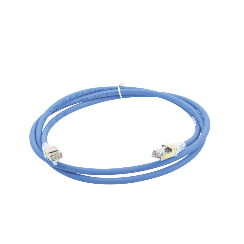 ZM6A-05-06B Patch Cord Z-MAX Cat6A UTP, CM, 5ft, Color Azul, Versión Bulk (Sin Empaque Individual)