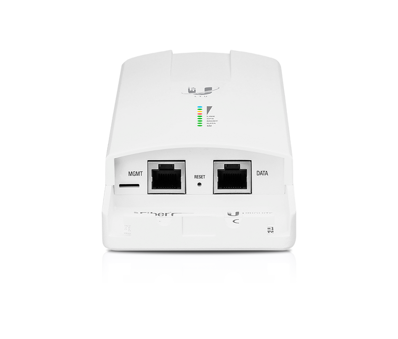 UBIQUITI AIRFIBER AF-5XHD - Radio conectorizado AirFiber X clase Carrier para uso exterior en frecuencias de 4.8GHz a 6.2GHz, alcanza velocidades de hasta 1 Gbps con 26 dBm de potencia de transmisión utilizando tecnología LTU , IP67, 1 Puerto RJ45 GbE.