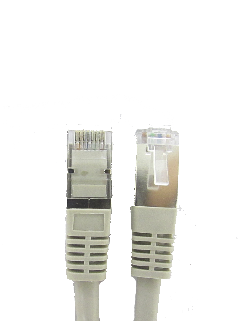 SAXXON P61SG - Cable patch cord UTP 1 metro / CAT 6 / Blindado / Color gris