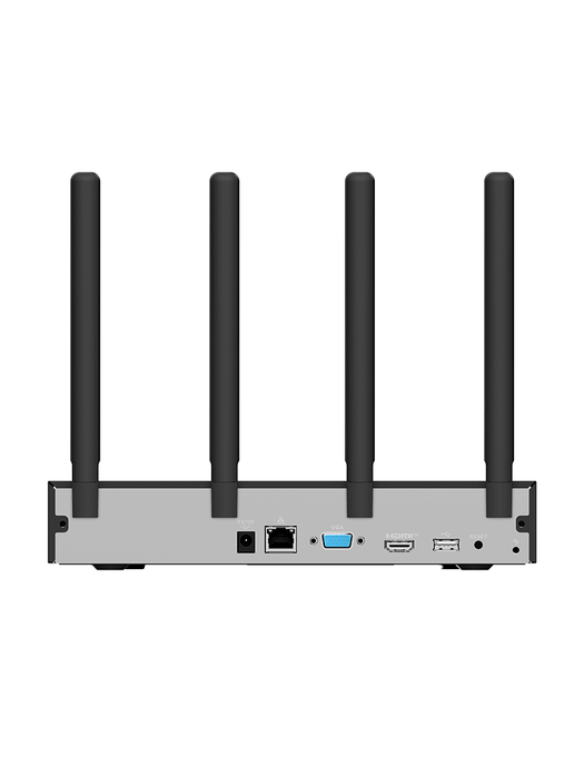 NVR-N110W-8A0E 10 Channels Access  Built-in Mic & Speaker  Imou Cameras Auto-Pair  APP Control  Supports Dual-Band Wi-Fi 6 HDD 16TB  90 Mbps