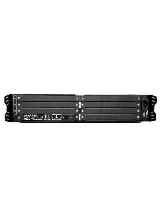 H2 Frame NOVASTAR: procesador de video Todo-en-Uno que integra la unión de múltiples señales, procesamiento de imagen y control LED. Ideal para instalaciones premium y entornos profesionales que requieren máxima calidad visual y fiabilidad.