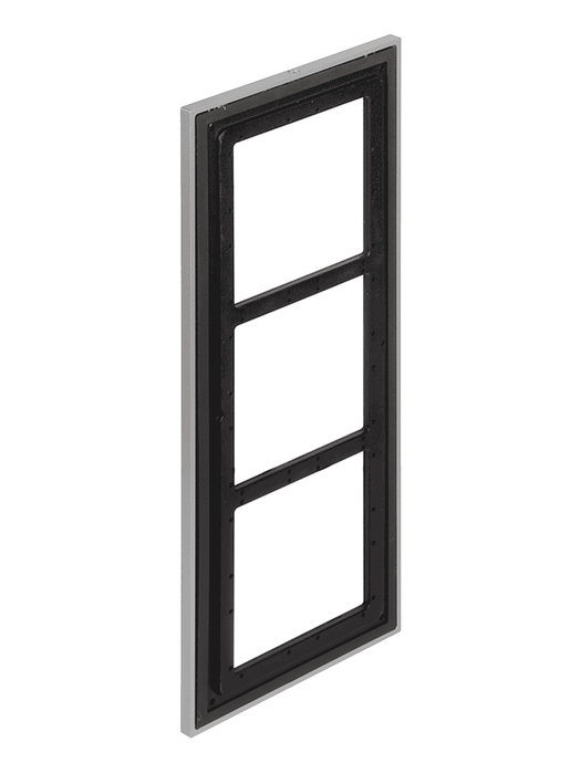 DAHUA VTM126 - PANEL FRONTAL PARA 3 MODULOS CON MATERIAL DE ACERO INOXIDABLE. Y PROTECCION IP65/ IK07. COMPATIBLE CON VTO4202F