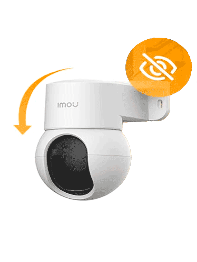IMOU Ranger Mini 3MP (IPC-K2MN-3H1WE-imou)- Cámara IP Domo Motorizado WiFi de 3MP con IA, autotracking, audio bidireccional, sirena y micrófono integrados,