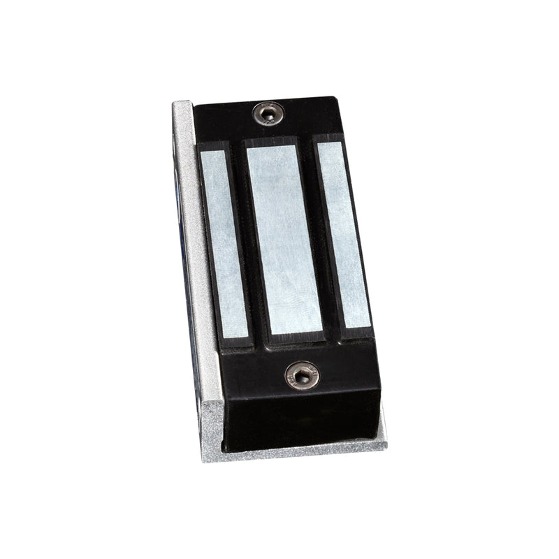 YLI YM60 - Cerradura Magnética para Control de Acceso / Fuerza de Sujeción 60 Kg o 120 Lb / 12 VDC / Para puertas de madera, vidrio y metálicas / Uso interior / Compatible con Soporte MBK70Z