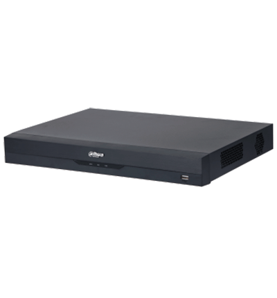 DAHUA XVR5216A-4KL-I3 - DVR de 16 Canales 4k/ WizSense/ H.265+/ 16 Canales + 16 IP/ Hasta 32 Ch IP/ 2 Ch de Reconocimiento Facial/ SDM Plus/ Protección Perimetral/ 2 SATA de hasta 10TB/ 16&3 E&S de Alarmas/ 4 Canales de Audio/ IoT/ POS/