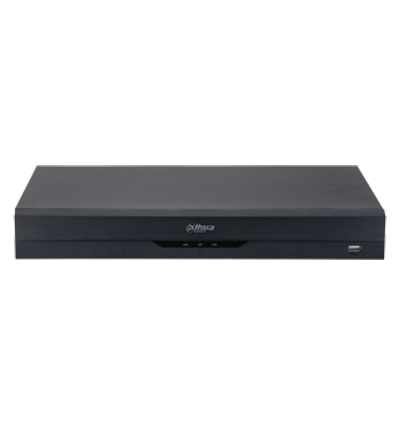 DAHUA XVR5216A-4KL-I3 - DVR de 16 Canales 4k/ WizSense/ H.265+/ 16 Canales + 16 IP/ Hasta 32 Ch IP/ 2 Ch de Reconocimiento Facial/ SDM Plus/ Protección Perimetral/ 2 SATA de hasta 10TB/ 16&3 E&S de Alarmas/ 4 Canales de Audio/ IoT/ POS/