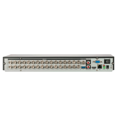 DAHUA XVR5232AN-I3 - DVR de 32 Canales de 5 Megapixeles Lite/ WizSense/ H.265+/ 2 Bahías de Discos Duros/ Hasta 32 Canales IP/ 2 Ch de Reconocimiento Facial/ SMD Plus/ Codificación IA/ Onvif/ Funciones IoT&POS/ Audio Bidireccional/