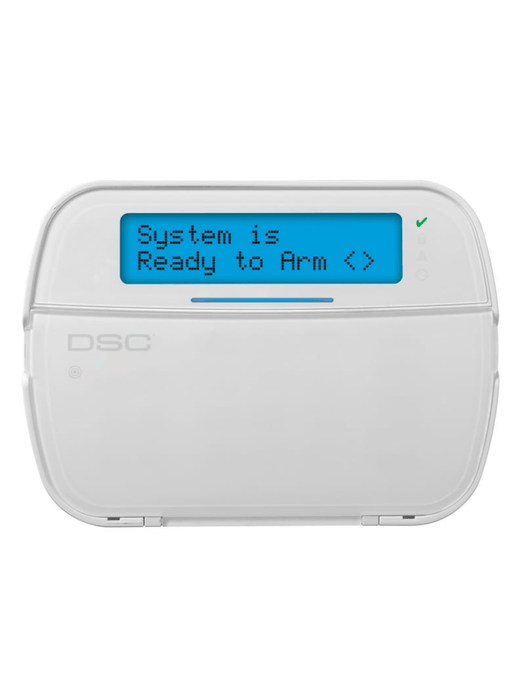 DSC HS2LCDWFP9 - Teclado LCD Alfanumérico  Inalámbrico  PowerG  con credencial de proximidad compatible con NEO