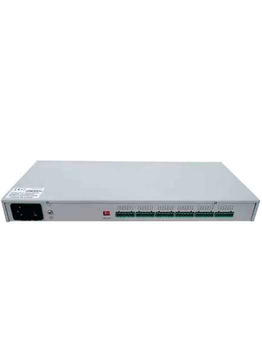 SAXXON PSU1220D18US - Fuente de Poder Profesional Regulada de 18 Canales/ Montaje en Rack/ Salida ajustable de 12 VDC a 13.8 VDC/ 20 Ampers/ Certificación UL/ Protección contra Descargas/