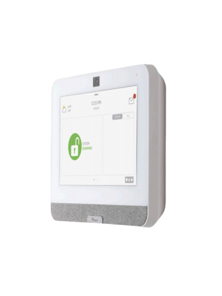 QOLSYS IQP4   - Sistema de Alarma IQPanel4 Autocontenido , con Pantalla Táctil de 7", Power G 915 Mhz  . Con 4 Bocinas integradas (4W). Para la plataforma Alarm.com