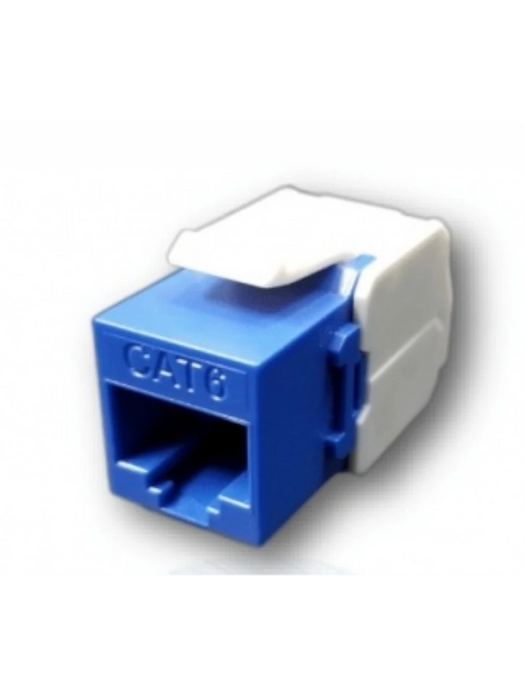 SBE TECH SBE-JACKC6S-BL JACK / CAT 6 / AUTOPONCHABLE /AZUL