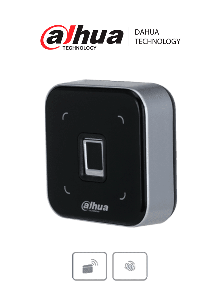 DAHUA DHI-ASM101A - Enrolador de Huellas y Tarjetas ID ( 125 Khz ) y Mifare (13.56 Mhz) por USB Compatible con Smart Pss, DSS Express, DSS PRO