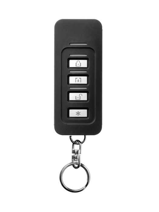 DSC PG9929 - Llavero de 4 botones programables inalámbrico  Power G  Slimline compatible con NEO, PRO, Qolsys e IoTega