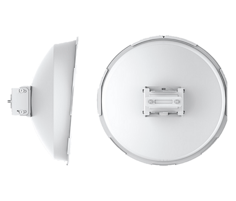 UBIQUITI POWERBEAM ISO AC PBE-5AC-ISO-GEN2 - Radio Airmax AC GEN2 5.8GHz para exteriores con antena integrada de 25 dBi, MIMO, potencia de 25 dBm, rendimiento de hasta 450 Mbps y función de aislamiento.