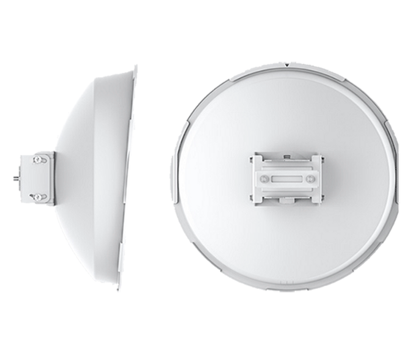 UBIQUITI POWERBEAM ISO AC PBE-5AC-ISO-GEN2 - Radio Airmax AC GEN2 5.8GHz para exteriores con antena integrada de 25 dBi, MIMO, potencia de 25 dBm, rendimiento de hasta 450 Mbps y función de aislamiento.