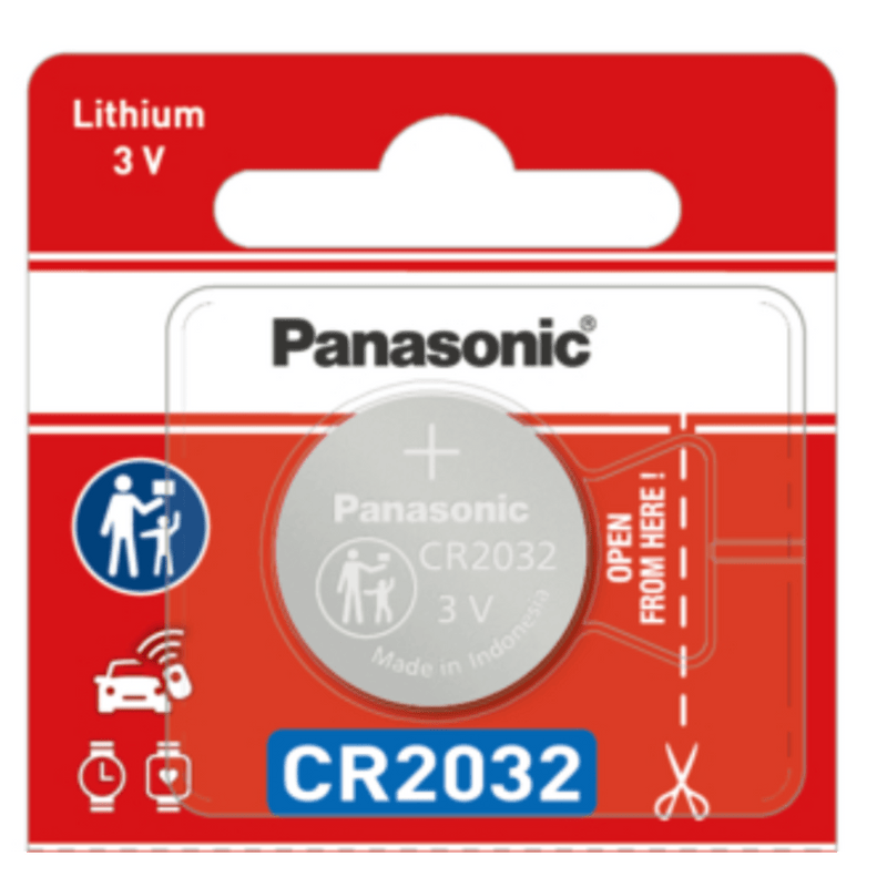 CR2032PM Batería de litio CR2032 de 3 V a 225 mAh (No recargable)
