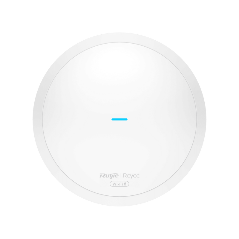 RG-RAP62 Punto de acceso Wi-Fi 6 para interior en techo hasta 1.77 Gbps doble banda 802.11ax MU-MIMO 2x2