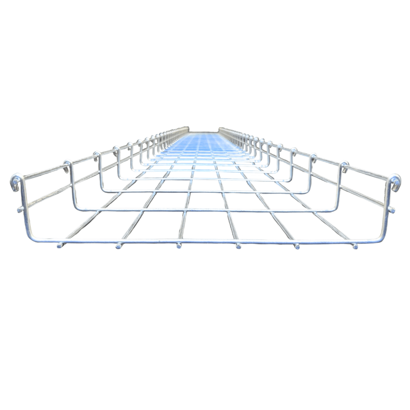 Charola Tipo Malla Línea MallaFils® 300x54 mm para hasta 232 Cables Cat6 / Uso Interior con Acabado EZ / Tramo 3 m