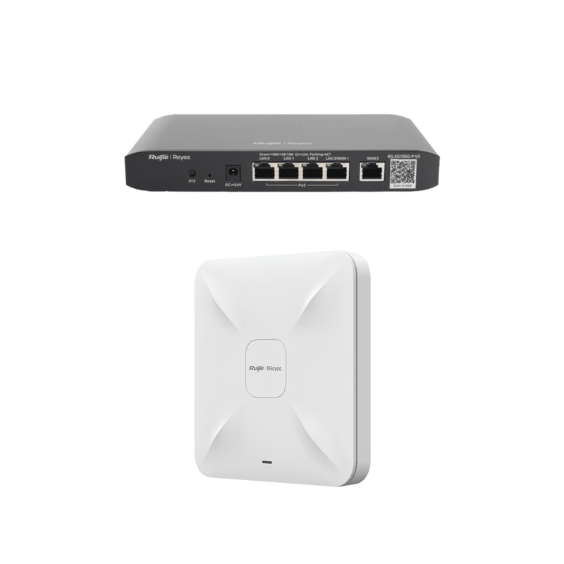 Equipos Ruijie DEMO Ideal para Probar Integraciones de Redes en Oficina / Hotel con WiFi 5