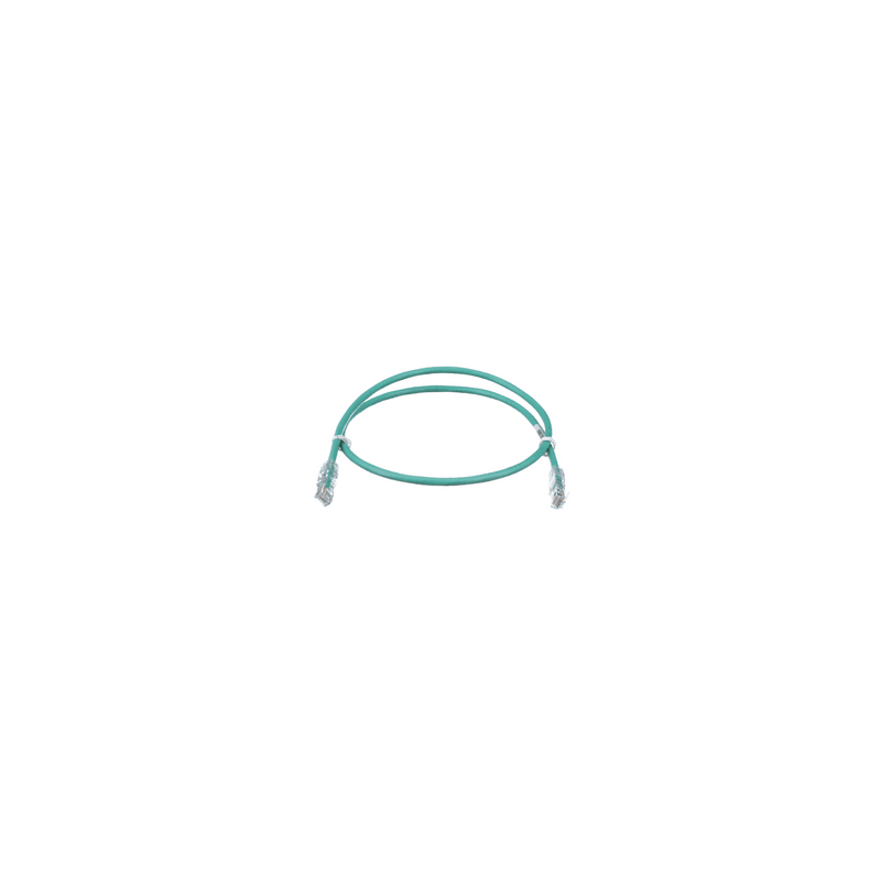 Cable de Parcheo TX6, UTP Cat6, 24 AWG, CM, Color Verde, 30 ft.