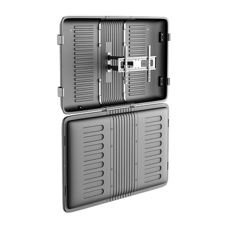 ENCLOSURE PARA PANTALLA HASTA 75 |  RESISTENTE  A INTEMPERIE MONTURA PARED | CAPACIDAD  DE CARGA MAX. 50 KG