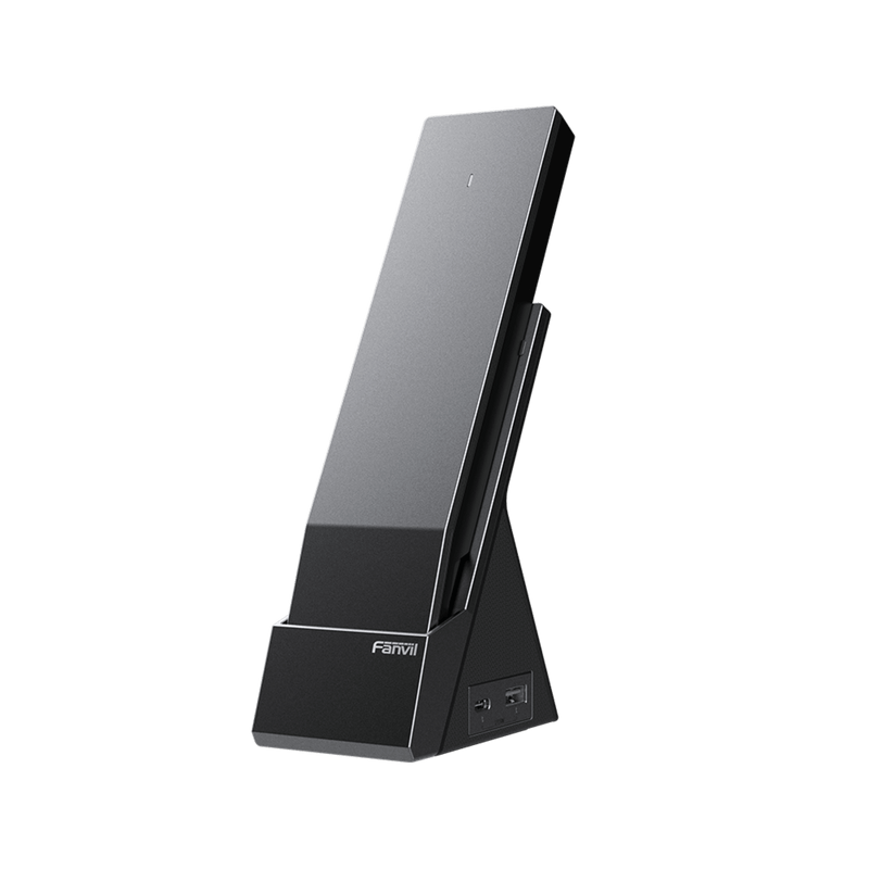 Teléfono IP Inalámbrico para Hotelería con Wi-Fi 6 Doble Banda, 6 Teclas DSS,Material Antibacterial