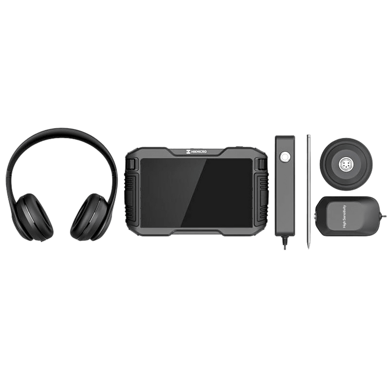 AD21 - Cámara de Imagen Acústica Portátil / DETECTAR FUGA DE AGUA / Pantalla táctil de 7 / IP66 PANTALLA IP54 SENSOR PORTATIL