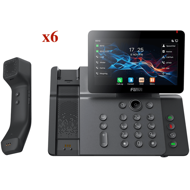 KIT-V66PRO Kit modelo V66PRO ¡Llévate 6 Teléfonos por el Precio de 3!