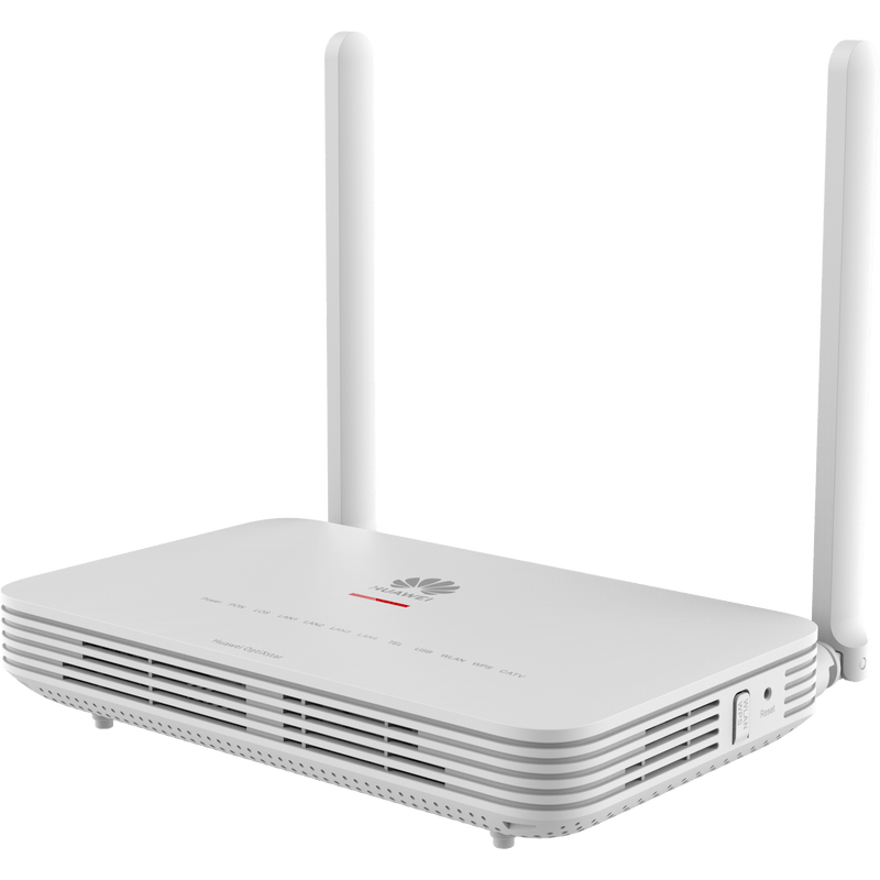EG8147X6-10 ONT GPON OptiXstar WiFi6 con 4 puertos GE + 1 POTS + 1 CATV, conector SC/APC